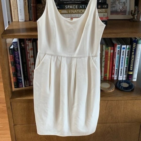 BRAND NEW UNWORN Amanda Uprichard Ivory Mini Dress - Picture 3 of 8